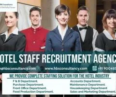 Hotel Staff Recruitment Agency from India, Nepal